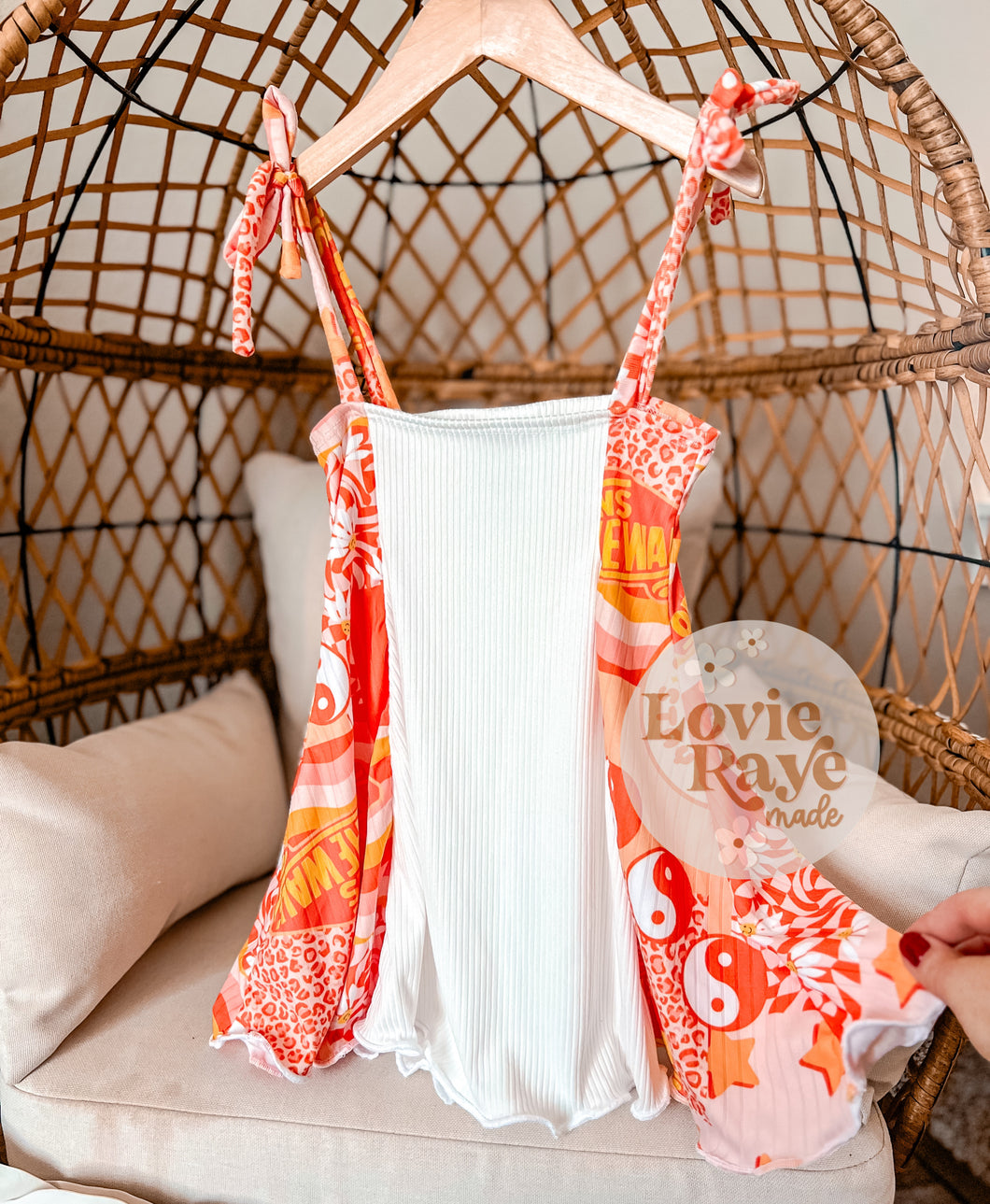 Tie Dress (any undershirt will go with it) 4t