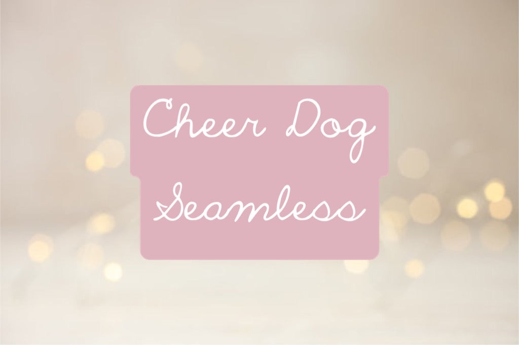 Cheer Dog Seamless