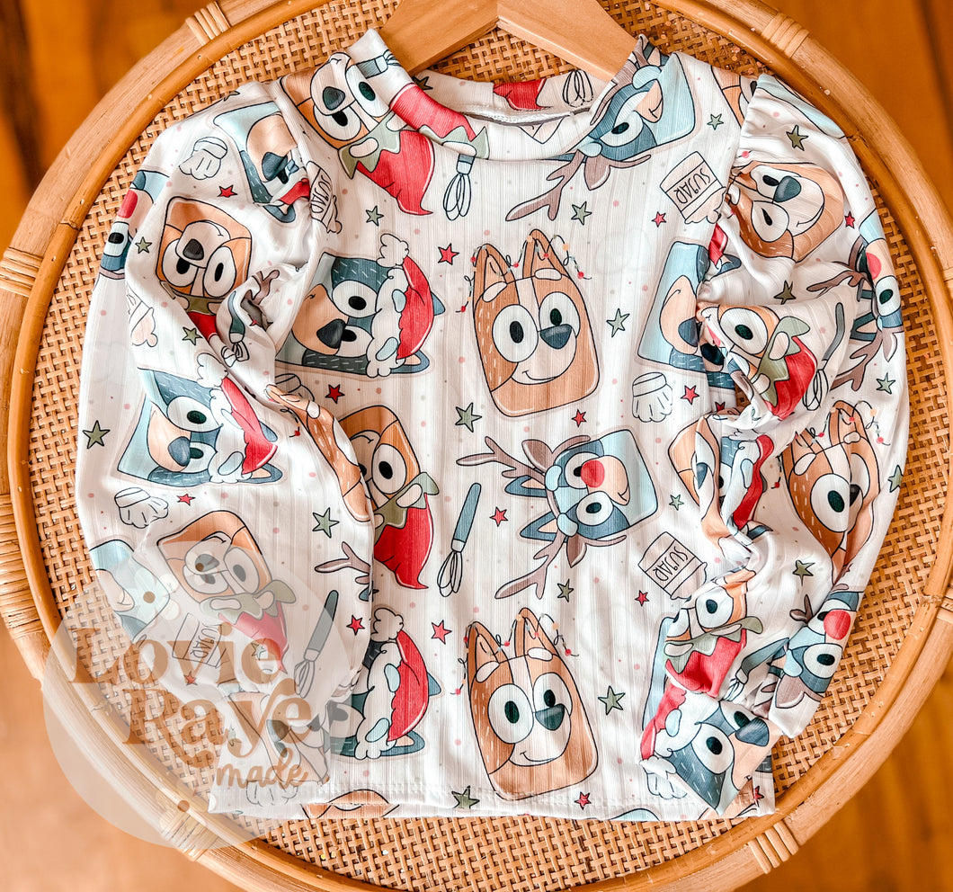 Mock Long Sleeve Top