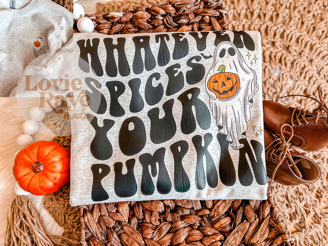 Spices Your Pumpkin (front & back)