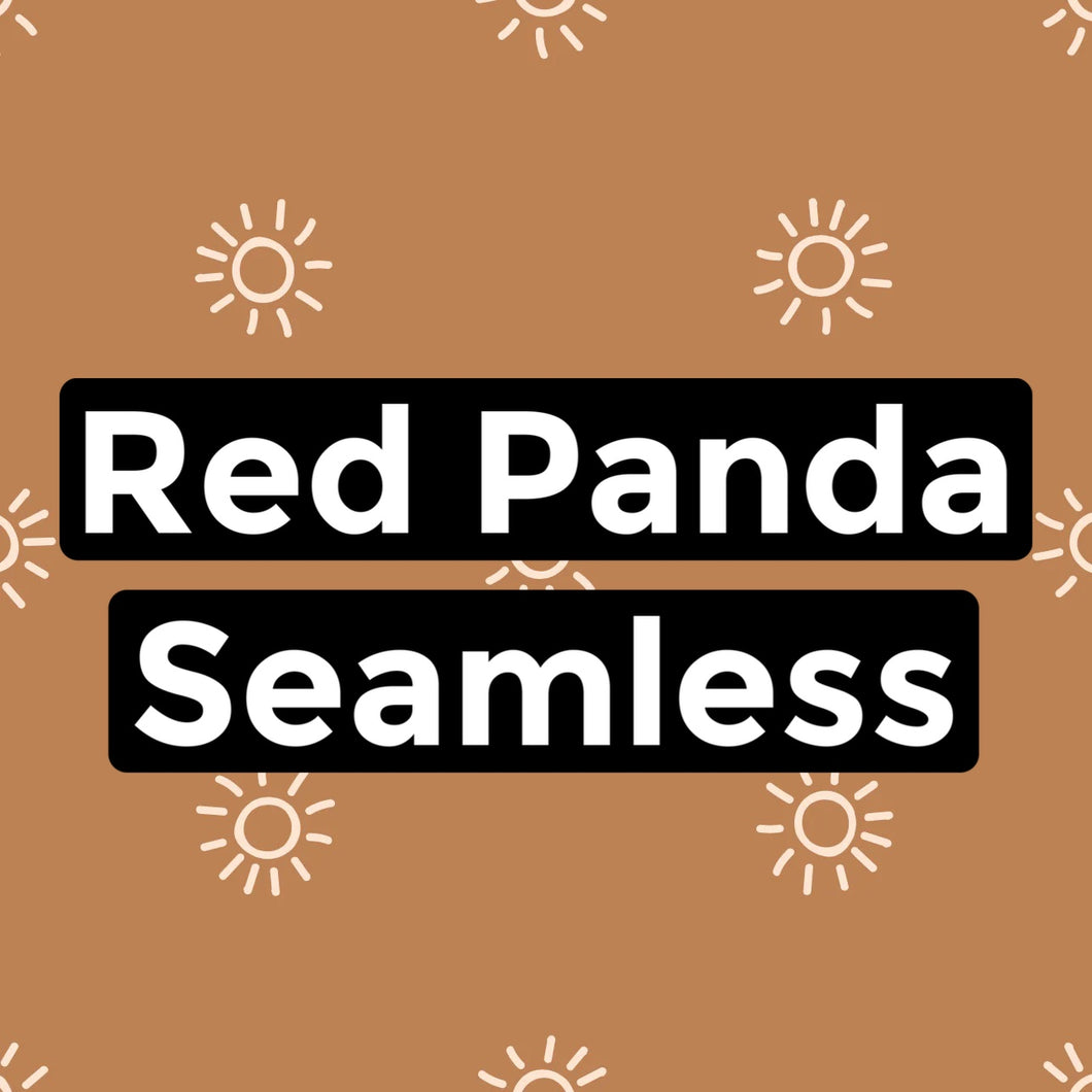 Red Panda Seamless