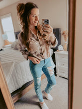 Load image into Gallery viewer, Oversized Plaid Button Up - RTS
