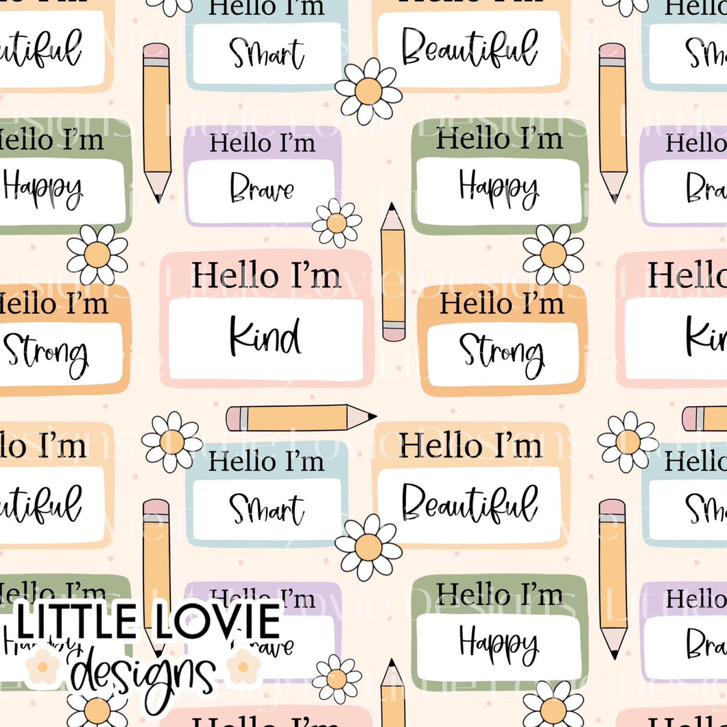 Hello I’m