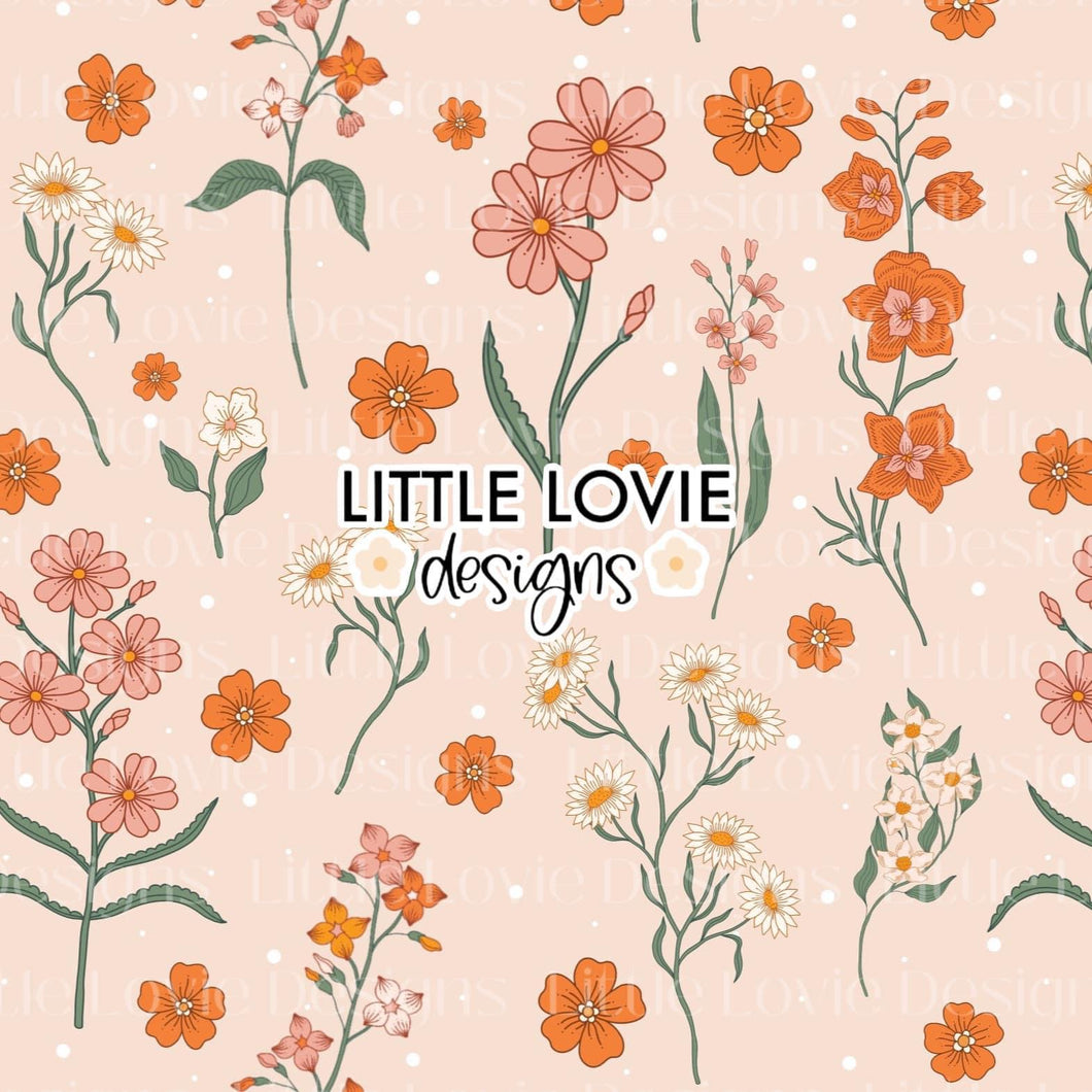 Peachy Floral
