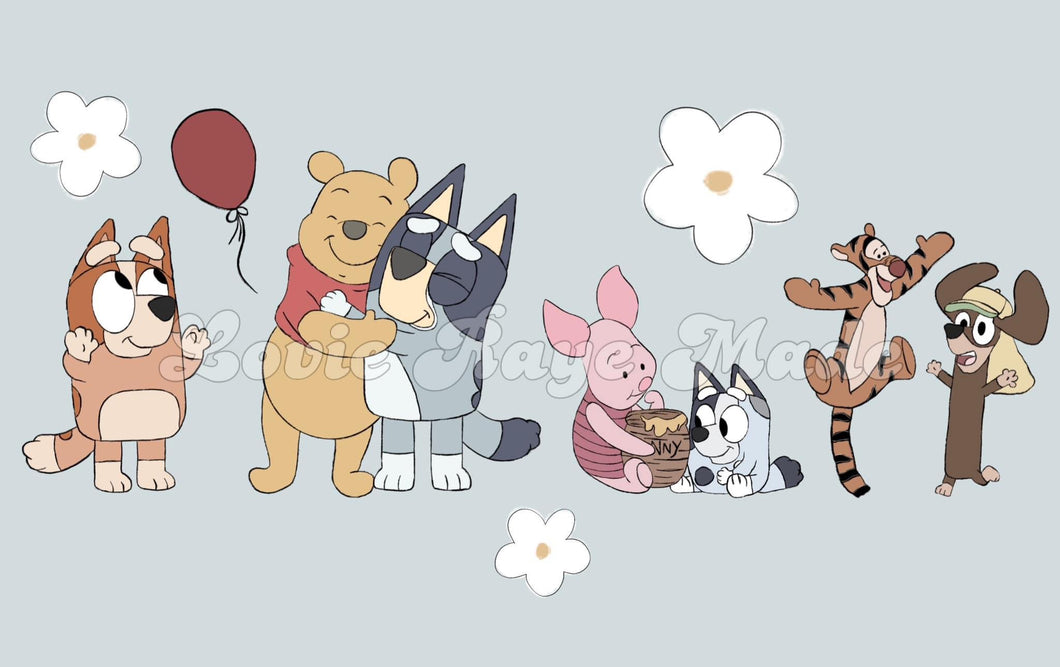 Bear & Dog PNG