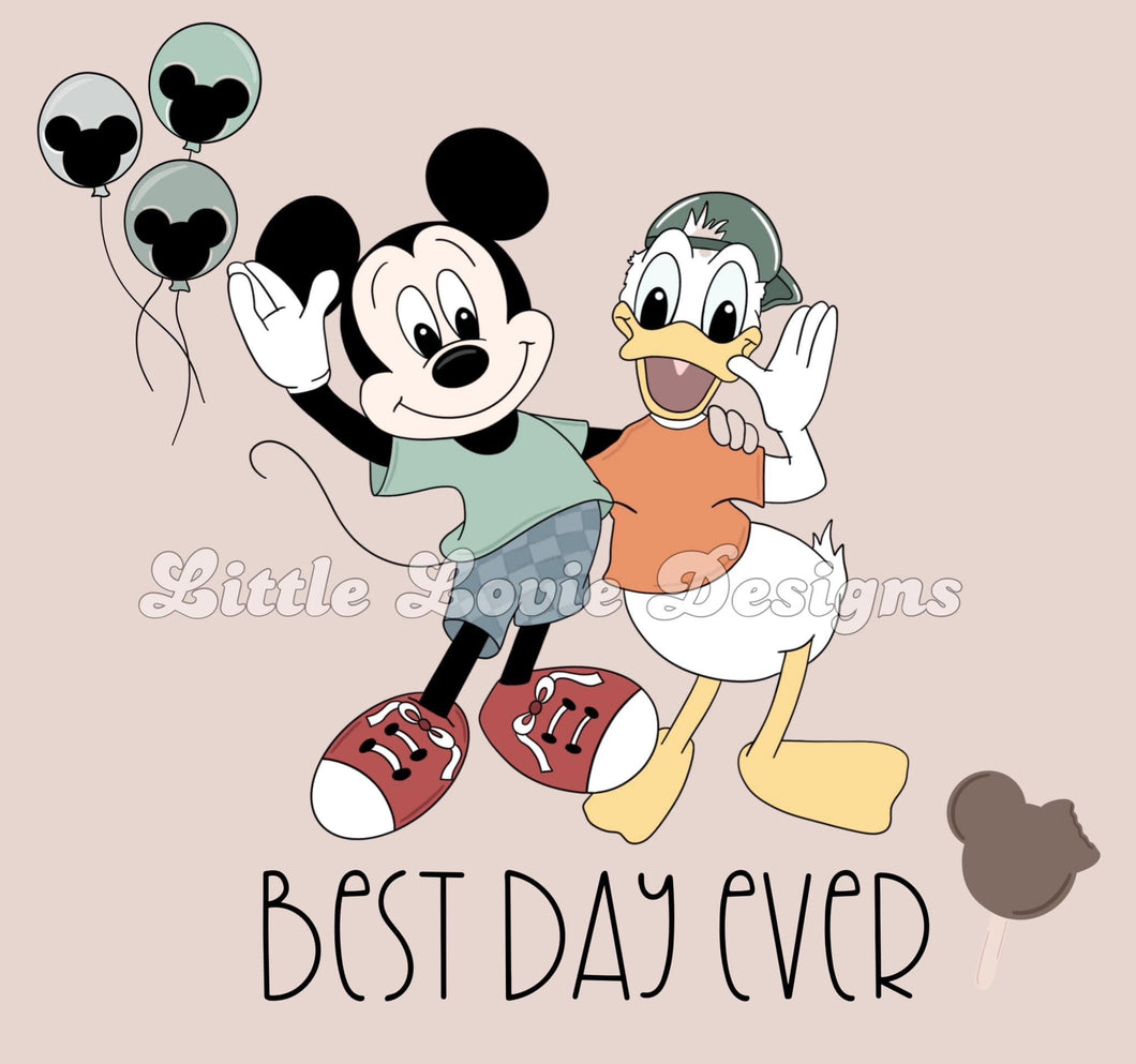 Mouse & Duck PNG