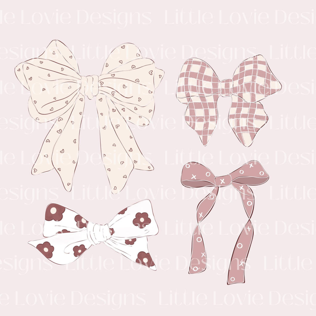 Love Bows PNG