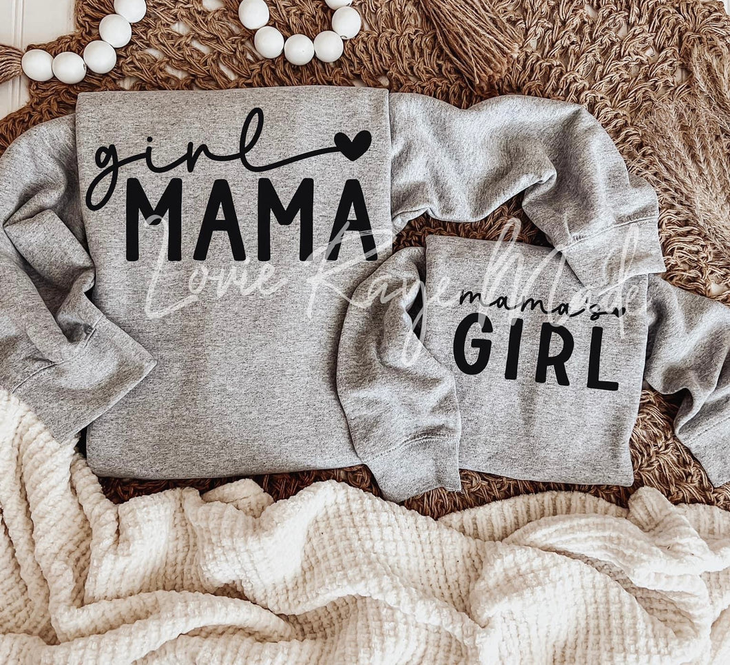 Girl Mama Set PULLOVERS